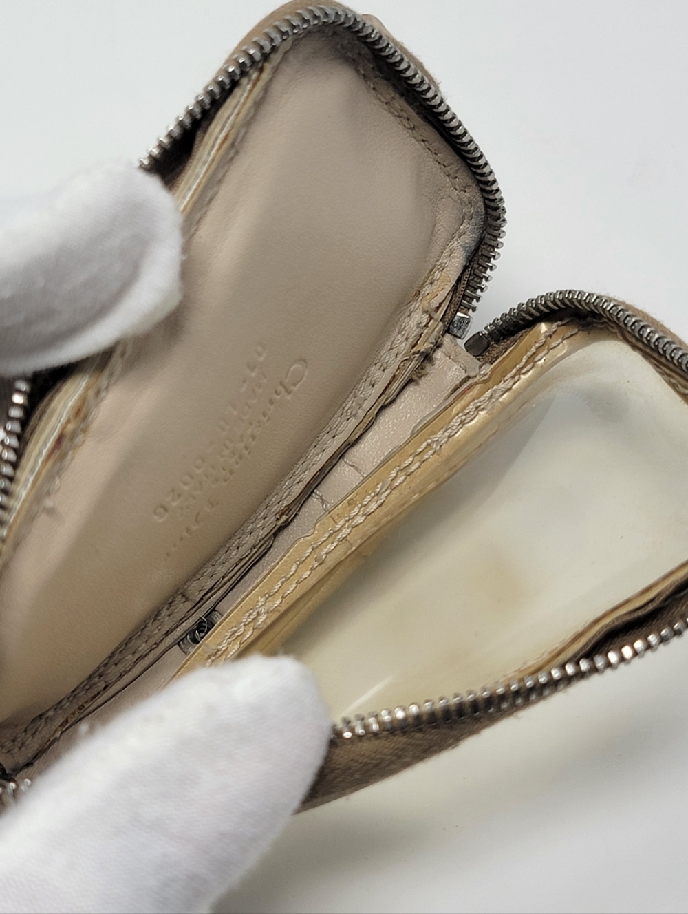 Christian Dior Romantic Trotter Pouch Key Chain - Picture 4 of 7